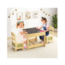 3 In 1 Kids Multi Activity Table And 2 Chairs Set For Kids