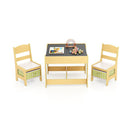 3 In 1 Kids Multi Activity Table And 2 Chairs Set For Kids