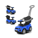 3 In 1 Kids Ride On Push Car With Horn Music Light Dancing Navy