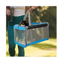 3 In 1 Pet Soft Crate Dog Cat Carrier Blue