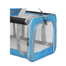 3 In 1 Pet Soft Crate Dog Cat Carrier Blue