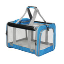 3 In 1 Pet Soft Crate Dog Cat Carrier Blue