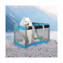 3 In 1 Pet Soft Crate Dog Cat Carrier Blue