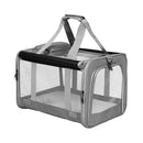 3 In 1 Pet Soft Crate Dog Cat Carrier Grey