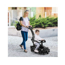 3 In 1 Ride Push Car Licensed Lamborghini Removable Guardrails Black