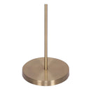 3 Light Gold Metal Floor Lamp With Glass Shades