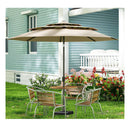 3M 3 Tier Patio Umbrella With Push Button Tilt Beige