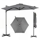 3M Cantilever Patio Umbrella Heavy Duty Offset Hanging Umbrella