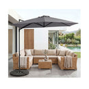 3M Cantilever Patio Umbrella Heavy Duty Offset Hanging Umbrella