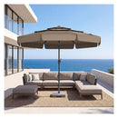 3M Patio Umbrella With 3 Tier Vented Top And 8 Ribs For Outdoor Yard