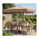 3M Patio Umbrella With Push Button Tilt And Crank