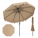 3M Patio Umbrella With Push Button Tilt And Crank