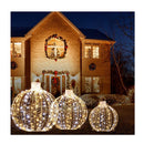 3 Pack Christmas Led Light Balls With 180 Warm Light 180 White Light