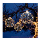 3 Pack Christmas Led Light Balls With 180 Warm Light 180 White Light