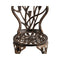 3PCS Bistro Outdoor Setting Chairs Table Bronze
