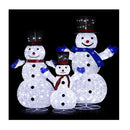 3 Pcs Christmas Lights 330 Led Fairy Light Snowman Decorations