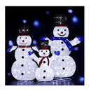3 Pcs Christmas Lights 330 Led Fairy Light Snowman Decorations