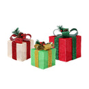 3 Pcs Christmas Lights 60 Led Fairy Light Gift Box