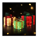 3 Pcs Christmas Lights 60 Led Fairy Light Gift Box