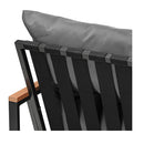 3PCS Outdoor Set Armchairs&Table with Cushions