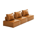 Pu Leather Sofa Couch Lounge Chair Home Furniture Brown