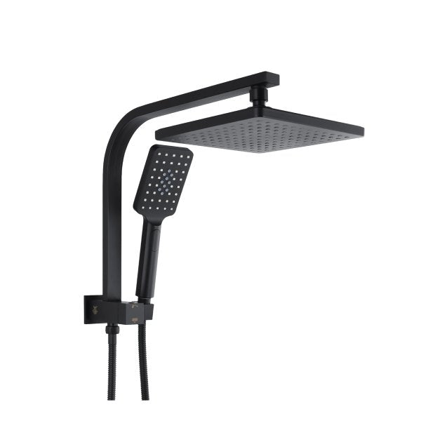 Shower Head Set 8 Inch Square Rain Handheld Head With Shower Mixer