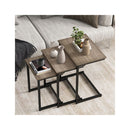 3 Set Nesting Coffee Table With Vintage Style For Living Room