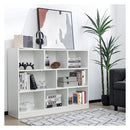 3 Tier Open Bookshelf Storage Cabinet With 8 Cubies