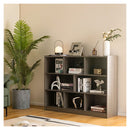 3 Tier Open Bookshelf Storage Cabinet With 8 Cubies