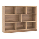 3 Tier Open Bookshelf Storage Cabinet With 8 Cubies