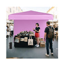 3 X 3 M Pop Up Canopy Tent Outdoor Patio Sunshade Shelter Pink