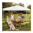 3 X 3 M Pop Up Canopy Tent With 1 Sidewall And Wheeled Bag