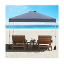 3 X 3 M Pop Up Canopy Tent With 1 Sidewall And Wheeled Bag
