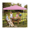3 X 3 M Pop Up Canopy Tent With 1 Sidewall And Wheeled Bag