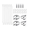 BBQ Tool Set Stainless Steel Utensil Grill Cook Clean Kit