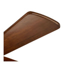 Modern Ceiling Fan Light Reversible Aluminium Wood Blade