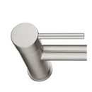 Bathroom Basin Mixer Tap Round Spout Vanity Sink Brass Faucet