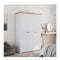 3 Door Wardrobe White Pine Panama Range