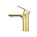 Bathroom Basin Mixer Tap Brass Vanity Round Square