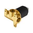 Round Brass Shower Mixer Tap Vanity Basin Tap Knurled
