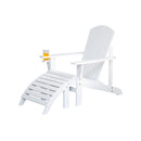 Chairs Patio Wooden Sun Lounge Beach Garden Adirondack AU