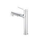 Bathroom Basin Mixer Tap High Spout Sink 3 Modes Pull Out Faucet
