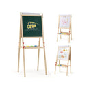 3 In 1 Double Sided Kids Height Adjustable Wooden Art Easel