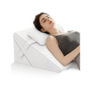 3 Pieces Adjustable Bed Wedge Pillow Set With Air Memory Foam
