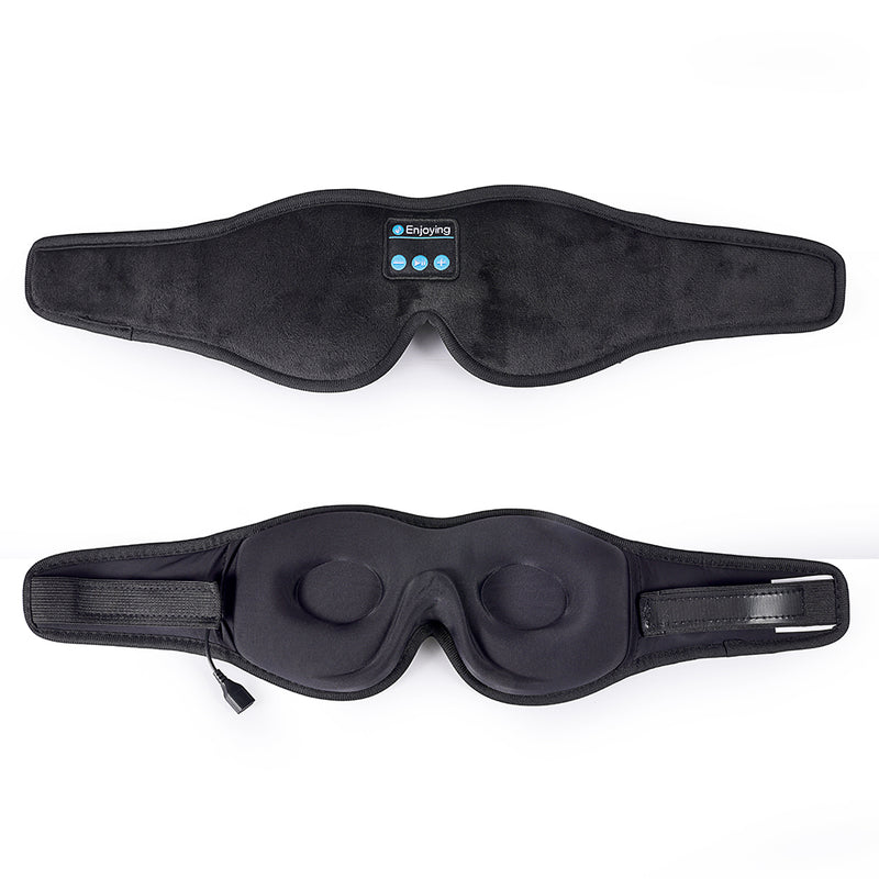 3D Sleep Mask With Bluetooth Headphones