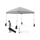 Pop Up Canopy Tent Foldable With Wheeled Bag And Sandbags