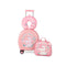 4 Piece Kids Luggage Suitcase Set With Hardside Spinner
