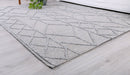 Sage Crest Grey Tribal Wool Rug