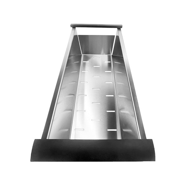 440Mm Square Stainless Steel Sink Colander Drying Basket Over The Sink