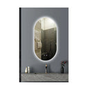 450 X 900Mm Oval Backlit Led Mirror Wall Mounted